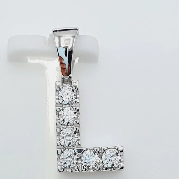 925 Sterling Silver Cubic Zircon Pendant for Women/Girls, US925P1161 - Picture 1 of 11